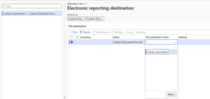 How to create and execute custom electronic reporting (ER) CBD reports ...